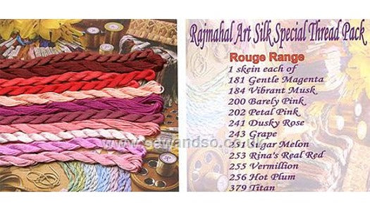 Art Silk  Packs-Rouge