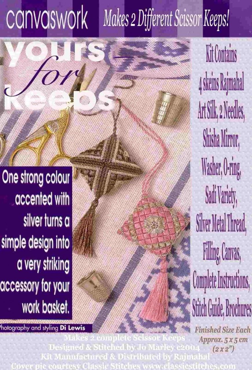 Scissor Keeps Canvas Work