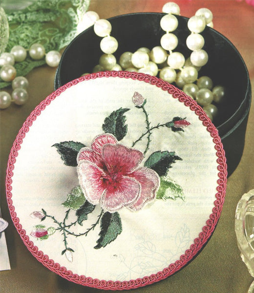 Box Large Round with Removable Lid Insert. Green Omly.