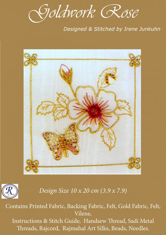 Goldwork Rose