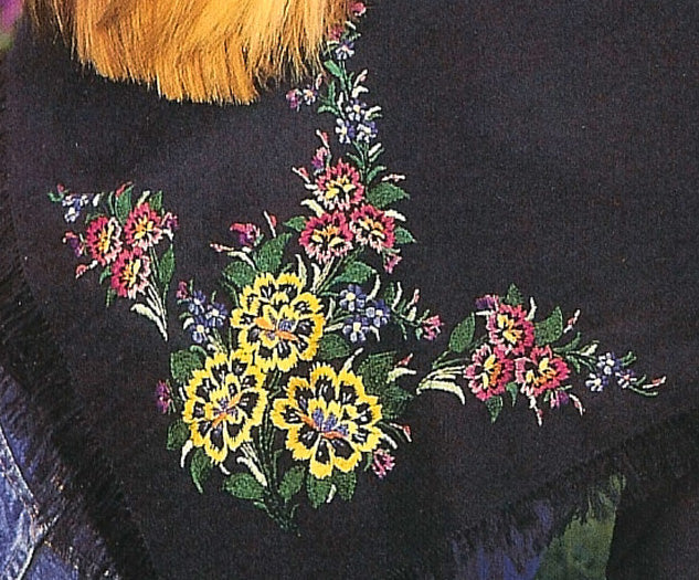Rich Garden Shawl-Kit