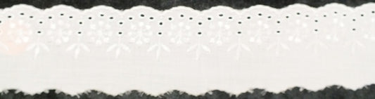 BRODERIE ANGLAISE SEEDLING 60MM